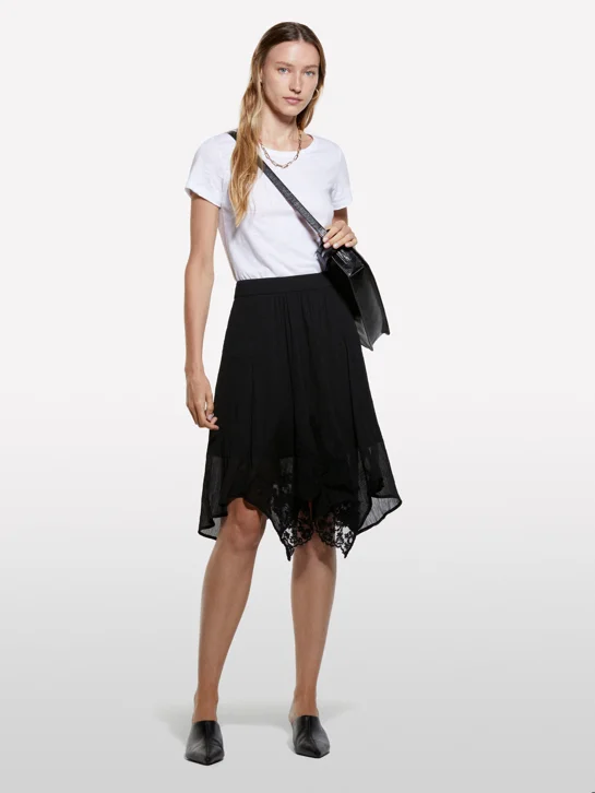 SISLEY Chân Váy Nữ Women Skirt