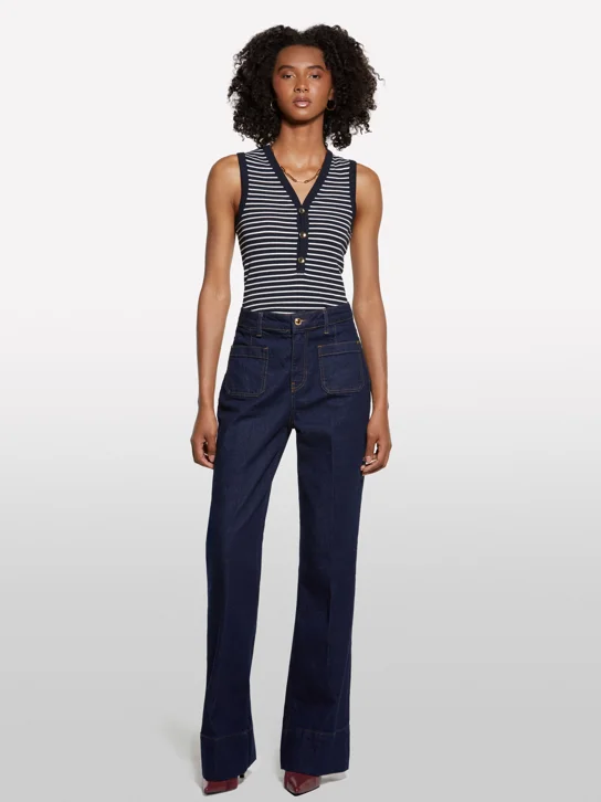 SISLEY Quần Jeans Nữ Women Trousers