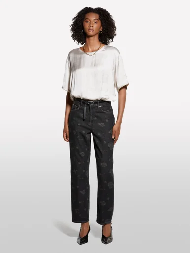 SISLEY Quần Jeans Nữ Women Trousers