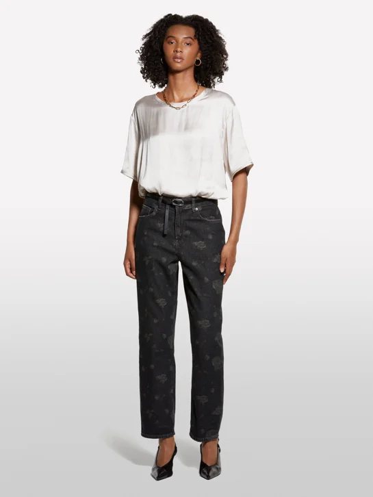 SISLEY Quần Jeans Nữ Women Trousers