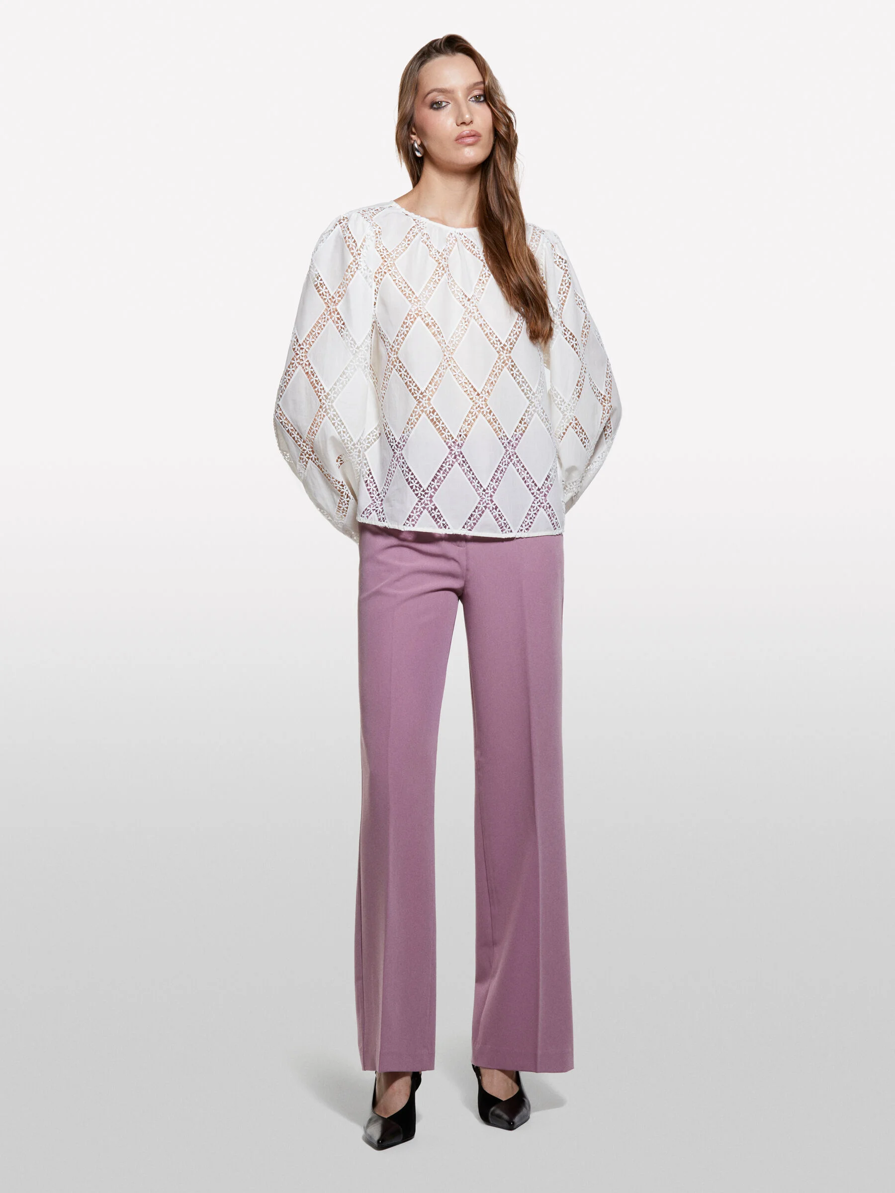 SISLEY Áo Kiểu Nữ Women Blouse