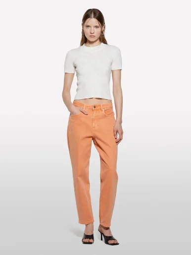 SISLEY Áo Len Ngắn Tay Nữ Women Sweater