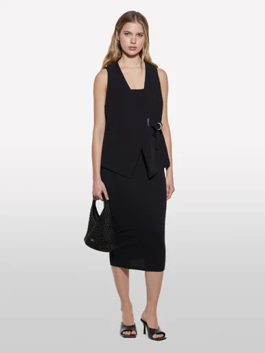SISLEY Áo Gile Nữ Women Waistcoat