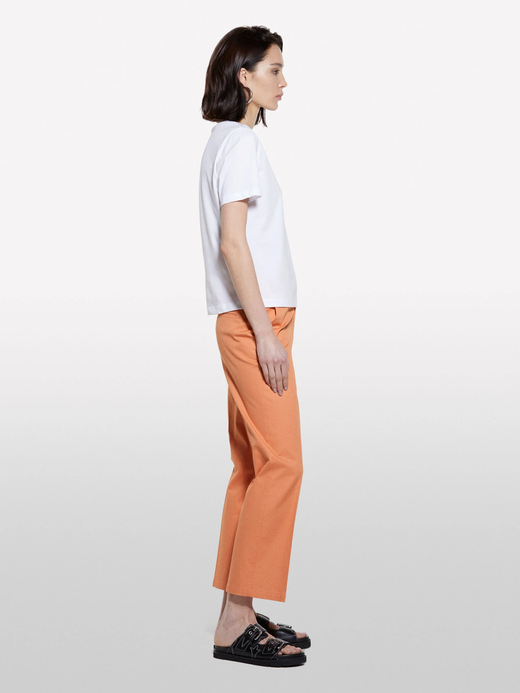 SISLEY Áo Thun Ngắn Tay Nữ Women T-Shirt