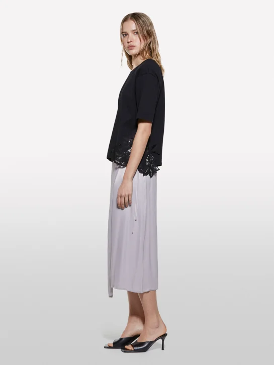SISLEY Áo Thun Ngắn Tay Nữ Women T-Shirt