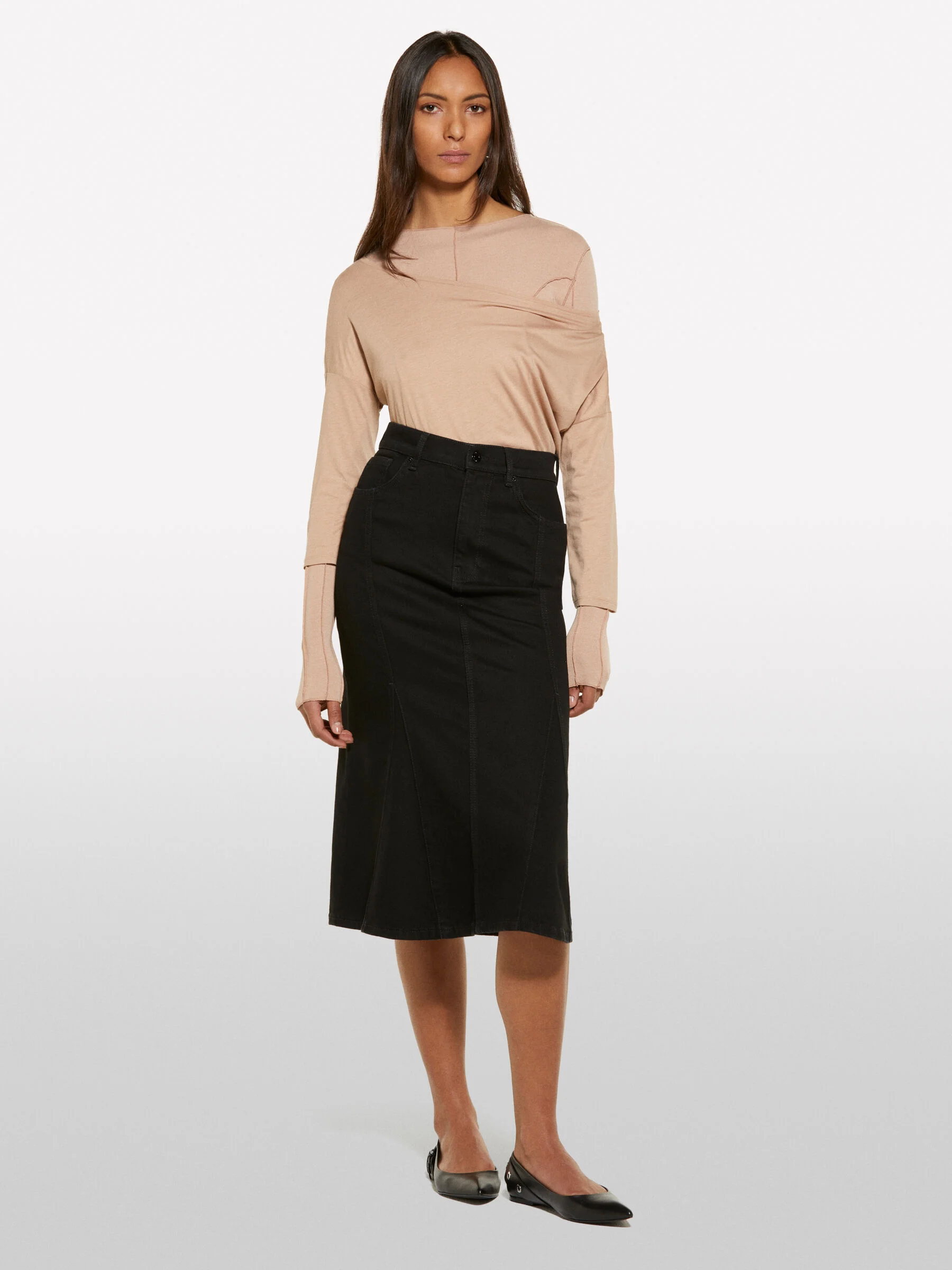 SISLEY Chân Váy Nữ Women Skirt