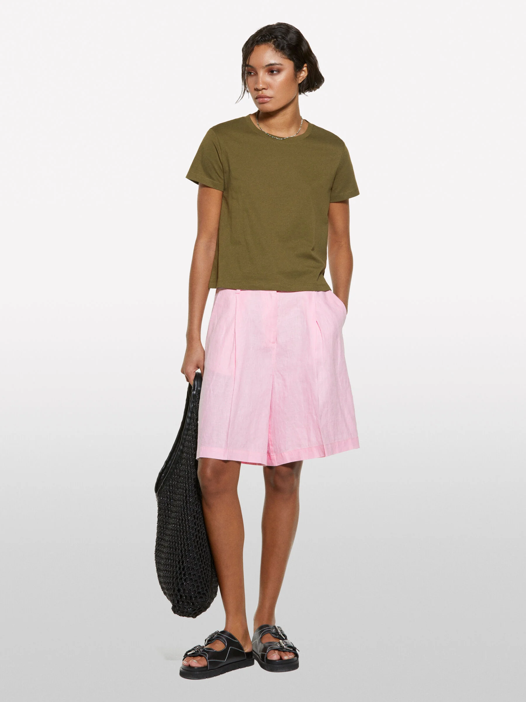 SISLEY Quần Ngắn Nữ Women Bermuda