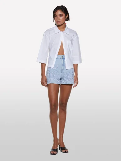 SISLEY Quần Ngắn Nữ Women Shorts