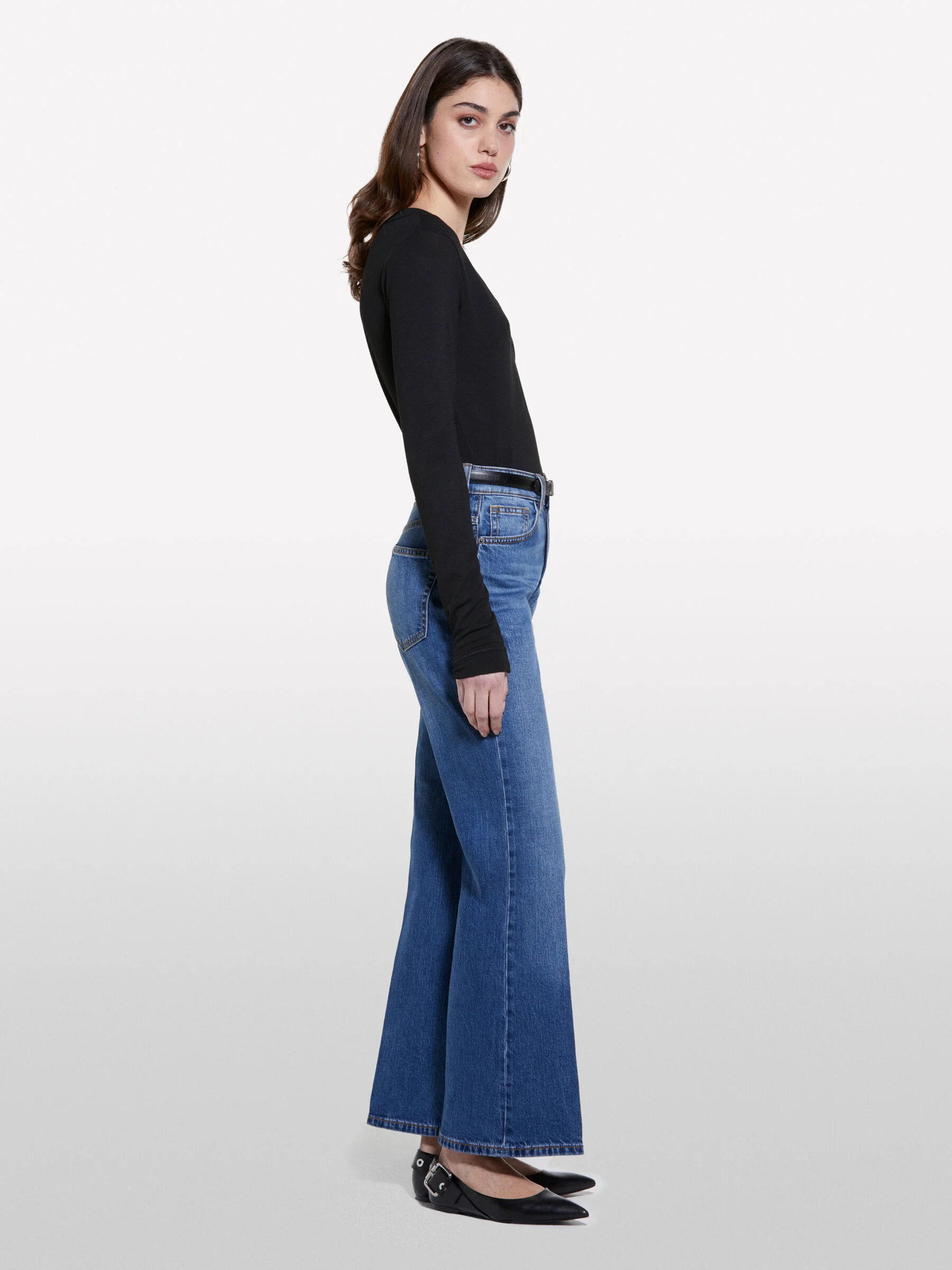 SISLEY Quần Jeans Nữ Women Trousers