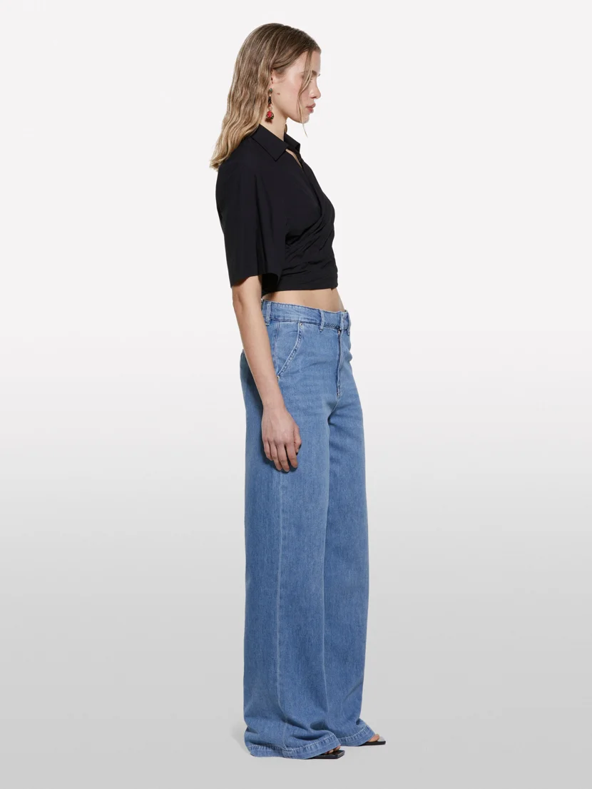 SISLEY Quần Jeans Nữ Women Trousers
