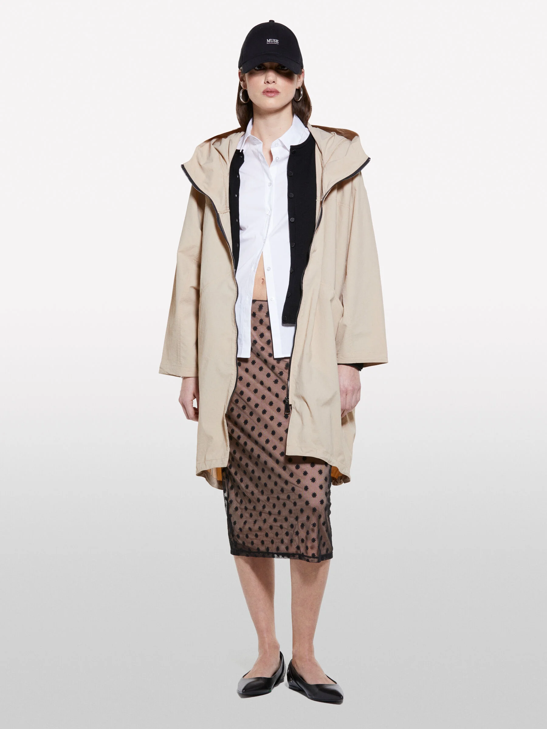 SISLEY Chân Váy Nữ Women Skirt