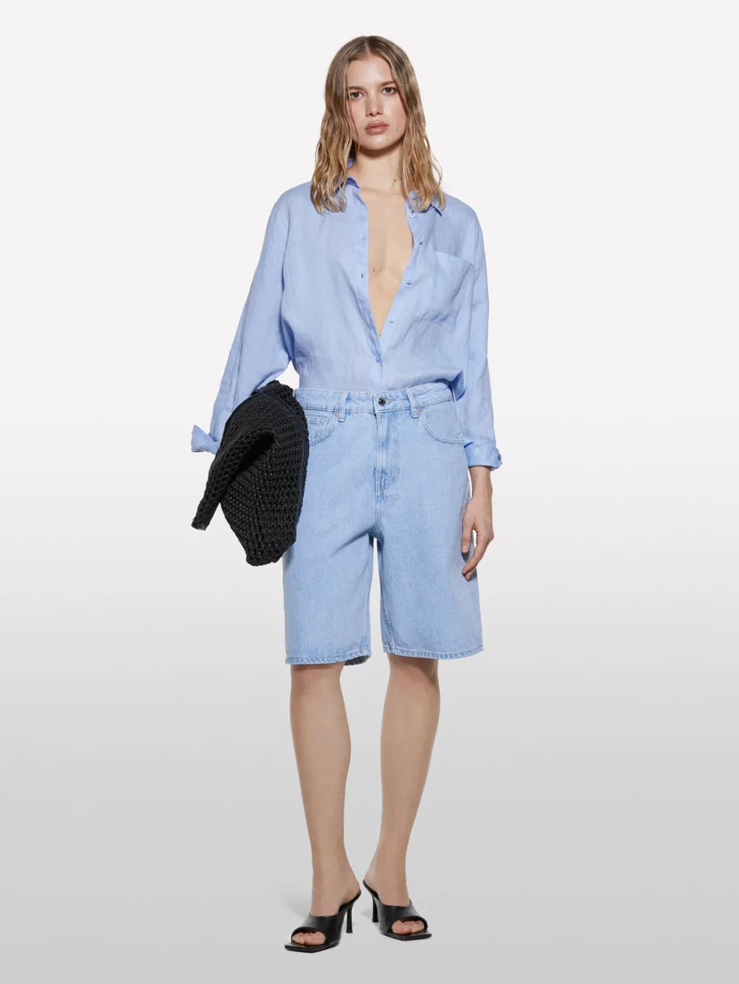 SISLEY Quần Ngắn Nữ Women Bermuda