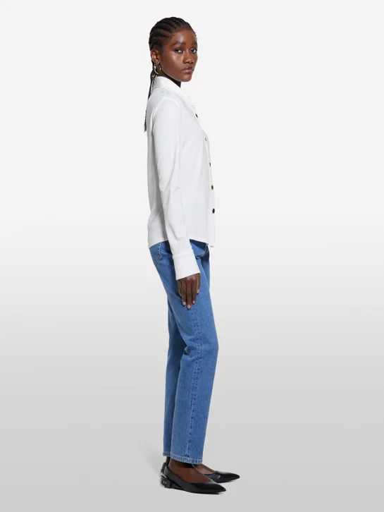 SISLEY Áo Sơ Mi Dài Tay Nữ Women Shirt