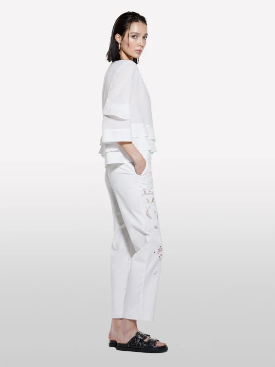 SISLEY Áo Kiểu Nữ Women Blouse