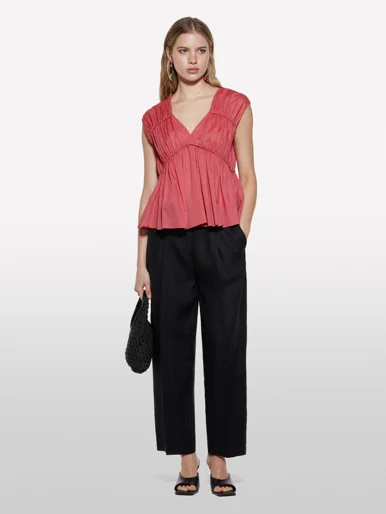 SISLEY Áo Kiểu Nữ Women Blouse