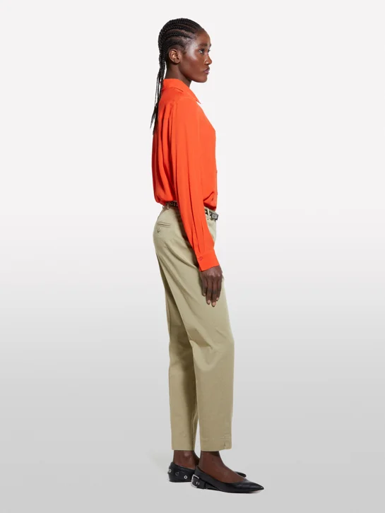 SISLEY Áo Sơ Mi Dài Tay Nữ Women Shirt