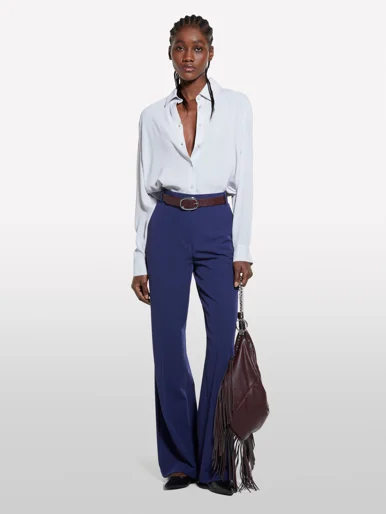 SISLEY Áo Sơ Mi Dài Tay Nữ Women Shirt