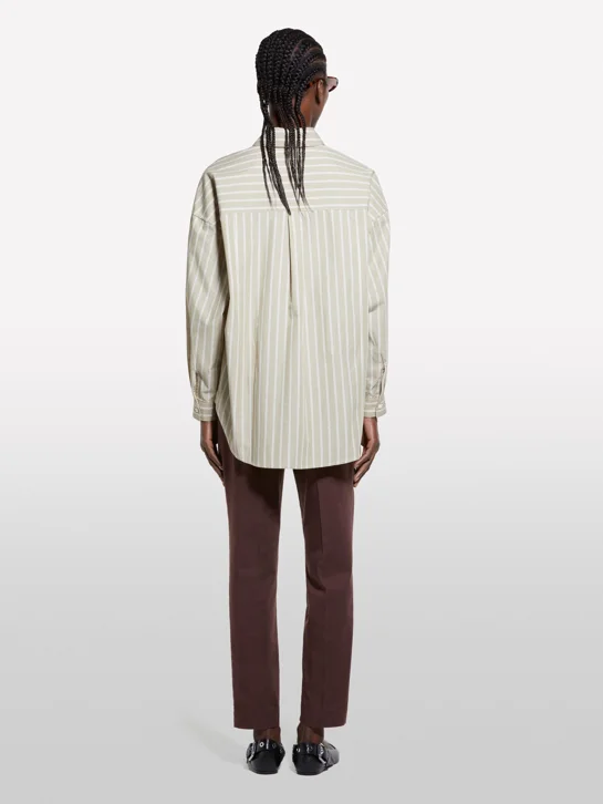 SISLEY Áo Sơ Mi Dài Tay Nữ Women Shirt