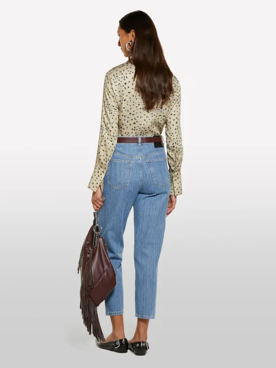 SISLEY Áo Sơ Mi Dài Tay Nữ Women Shirt