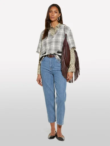 SISLEY Áo Sơ Mi Dài Tay Nữ Women Shirt