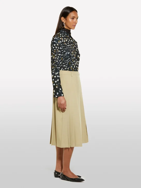 SISLEY Áo Sơ Mi Dài Tay Nữ Women Shirt