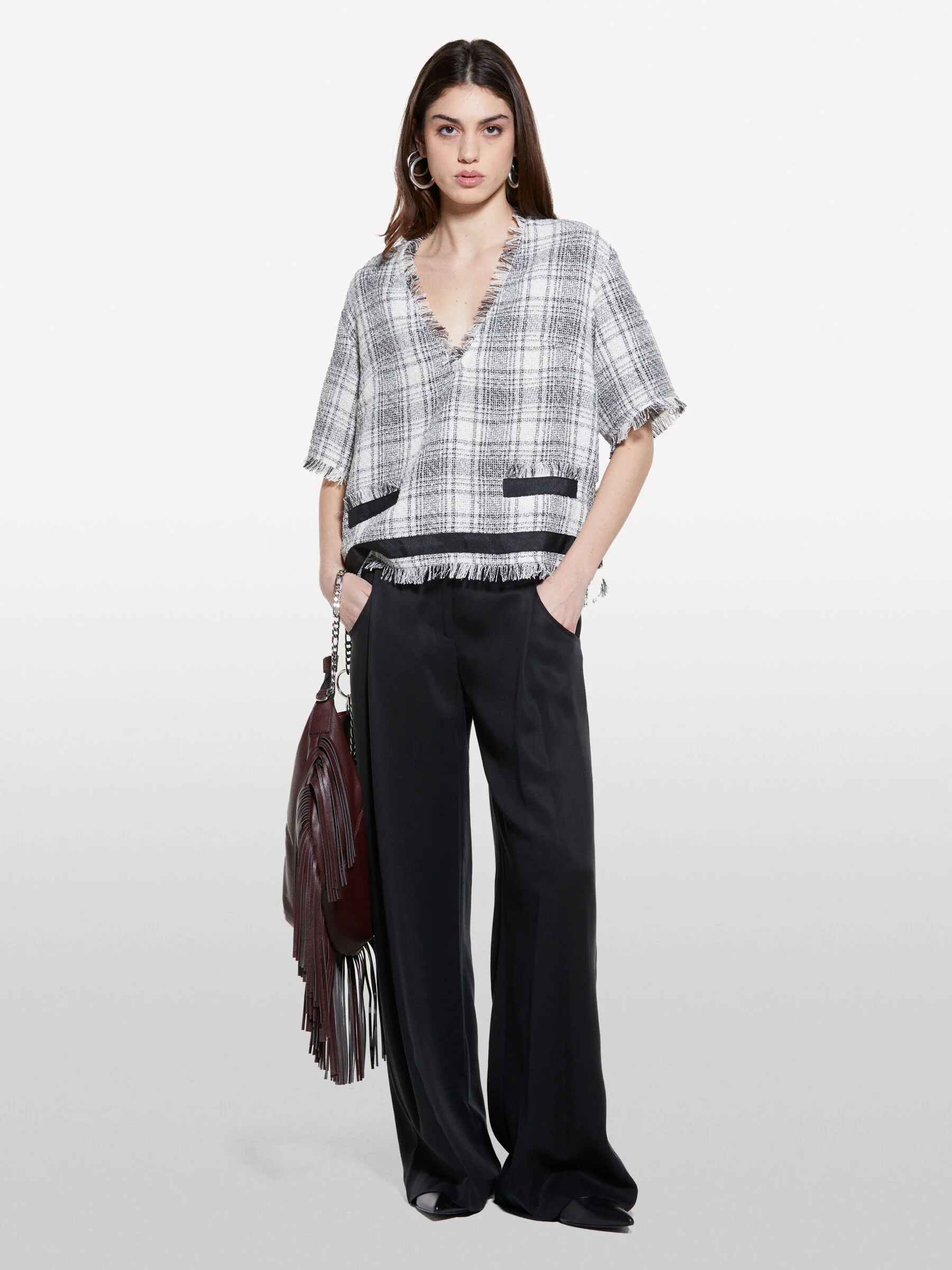 SISLEY Áo Kiểu Nữ Women Blouse