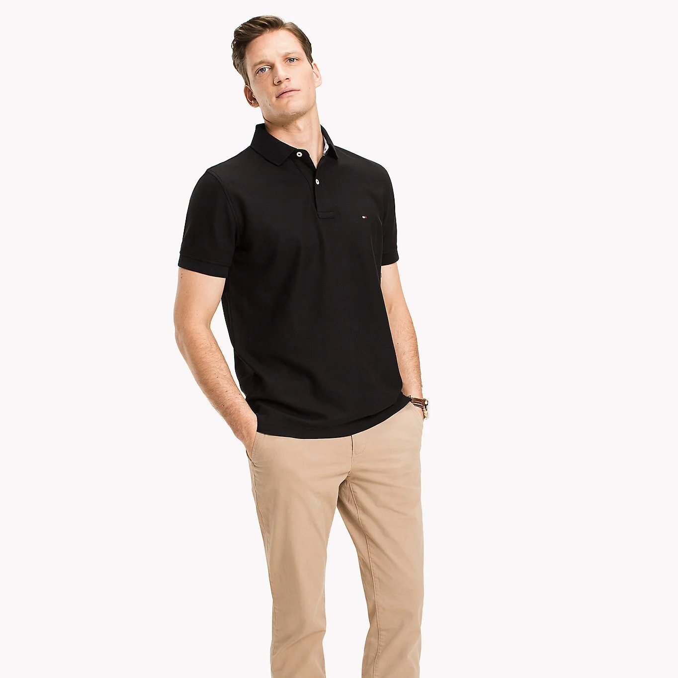 TOMMY HILFIGER Áo Polo Nam Tay Ngắn