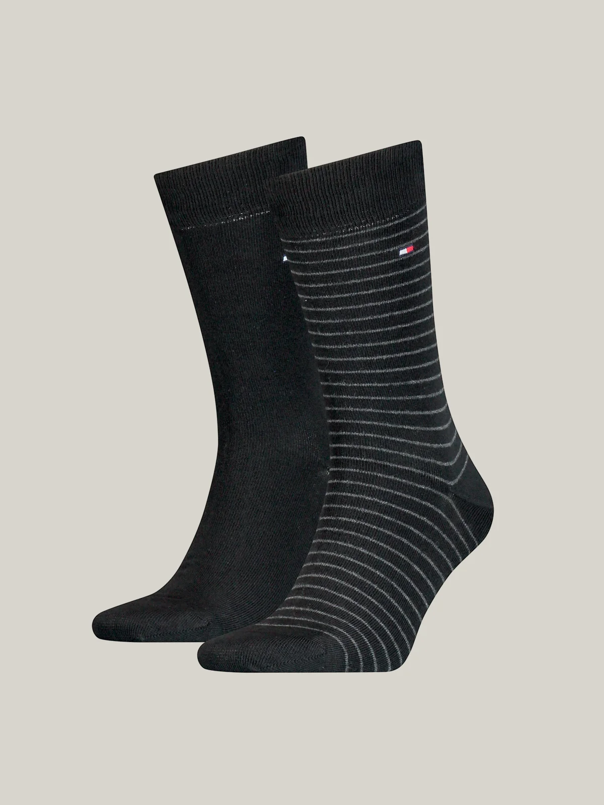 TOMMY HILFIGER Bộ 2 Đôi Vớ Nam TH Men Small Stripe Sock 2