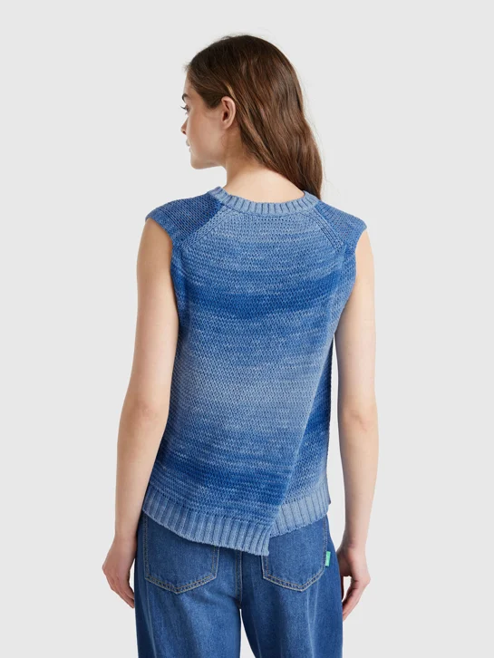 UNITED COLORS OF BENETTON Áo Len Không Tay Nữ