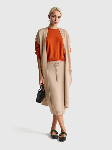 UNITED COLORS OF BENETTON Chân Váy Nữ Women Skirt