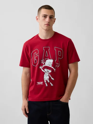 GAP Áo Thun Tay Ngắn Nam