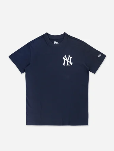 NEW ERA Áo Thun Ngắn Tay Nam New York Yankees