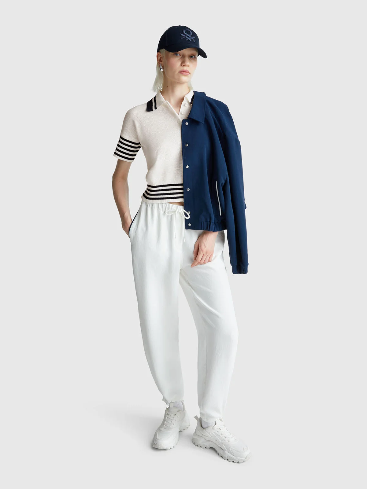 UNITED COLORS OF BENETTON Áo Thun Ngắn Tay Nữ Women Polo