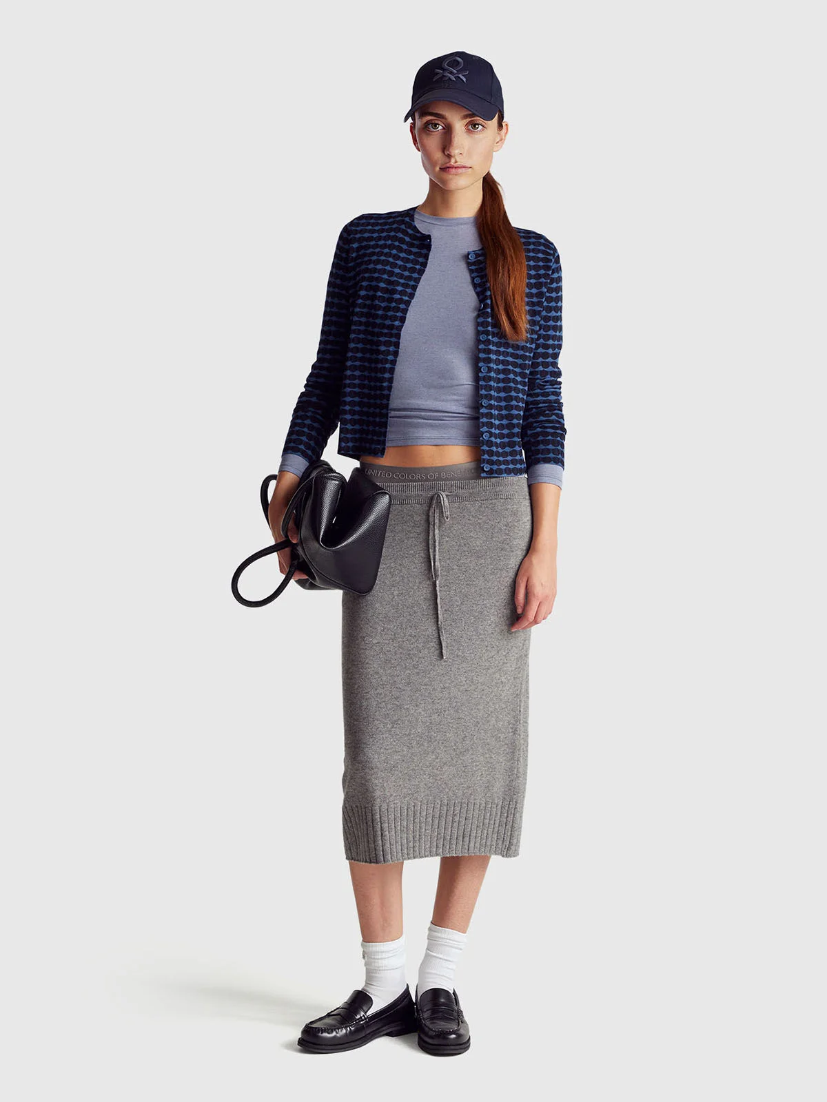 UNITED COLORS OF BENETTON Áo Len Dài Tay Nữ Women Sweater