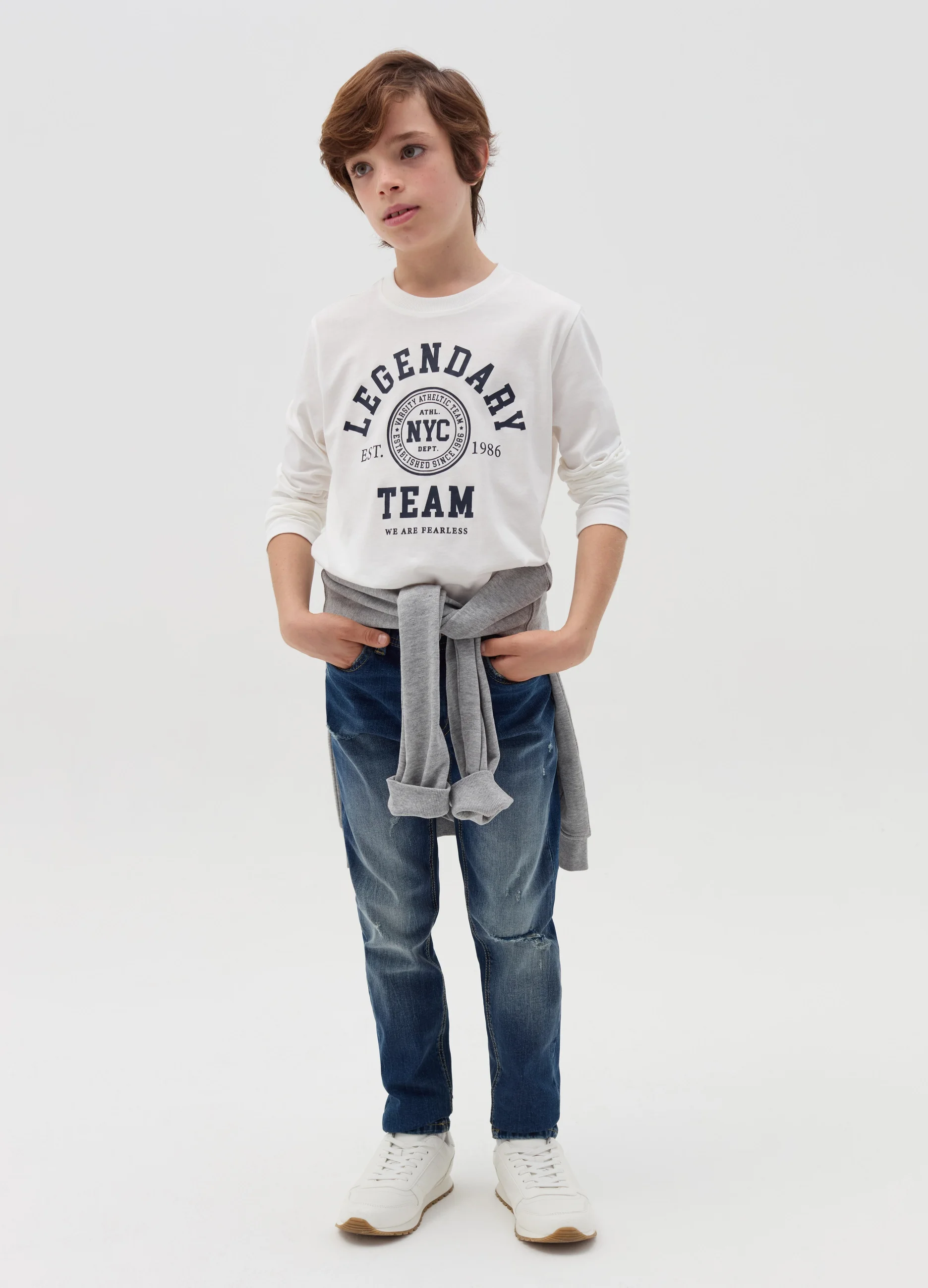 OVS Quần Jeans Bé Trai