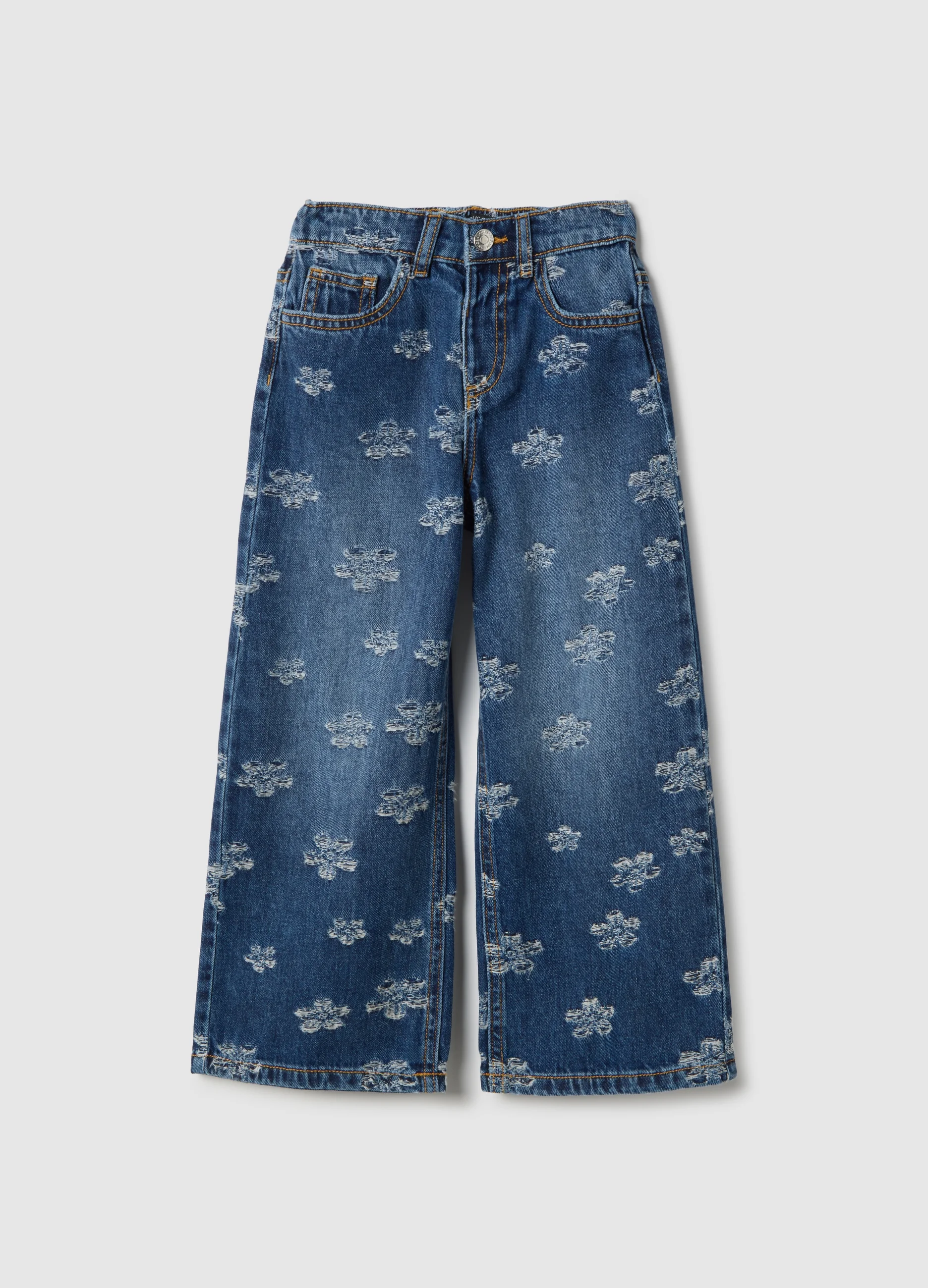 OVS Quần Jeans Bé Gái