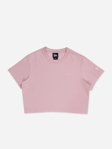 NEW ERA Áo Thun Ngắn Tay Nữ New Era