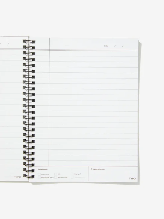 TYPO Sổ Tay-A5 Spinout Notebook