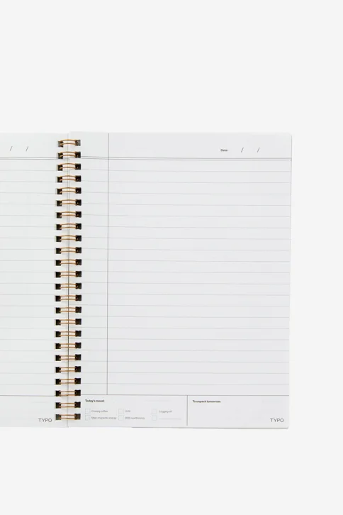 TYPO Sổ Tay-A5 Spinout Notebook