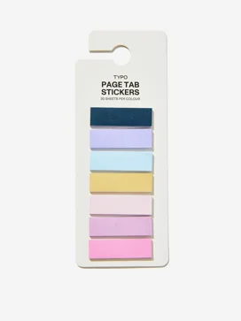 TYPO Giấy Đánh Dấu Trang-Page Tab Stickers