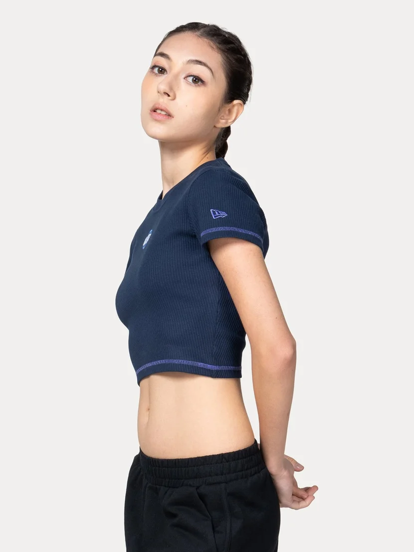 NEW ERA Áo Thun Ngắn Tay Nữ New Era