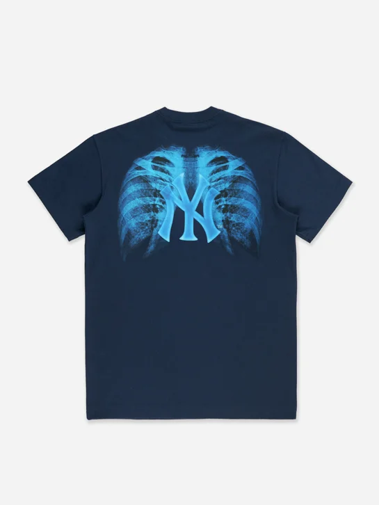 NEW ERA Áo Thun Ngắn Tay Nam New York Yankees
