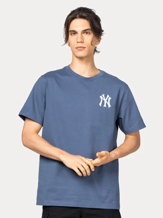 NEW ERA Áo Thun Ngắn Tay Nam New York Yankees