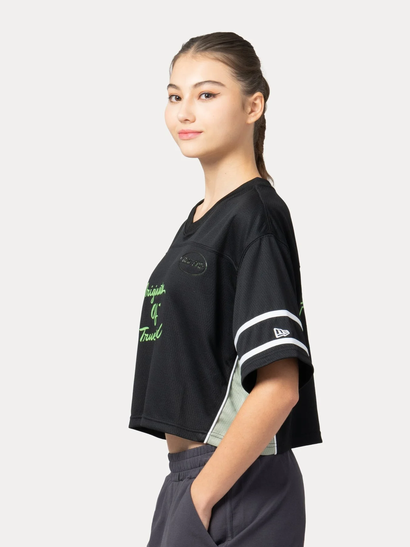 NEW ERA Áo Thun Ngắn Tay Thể Thao Nữ New Era