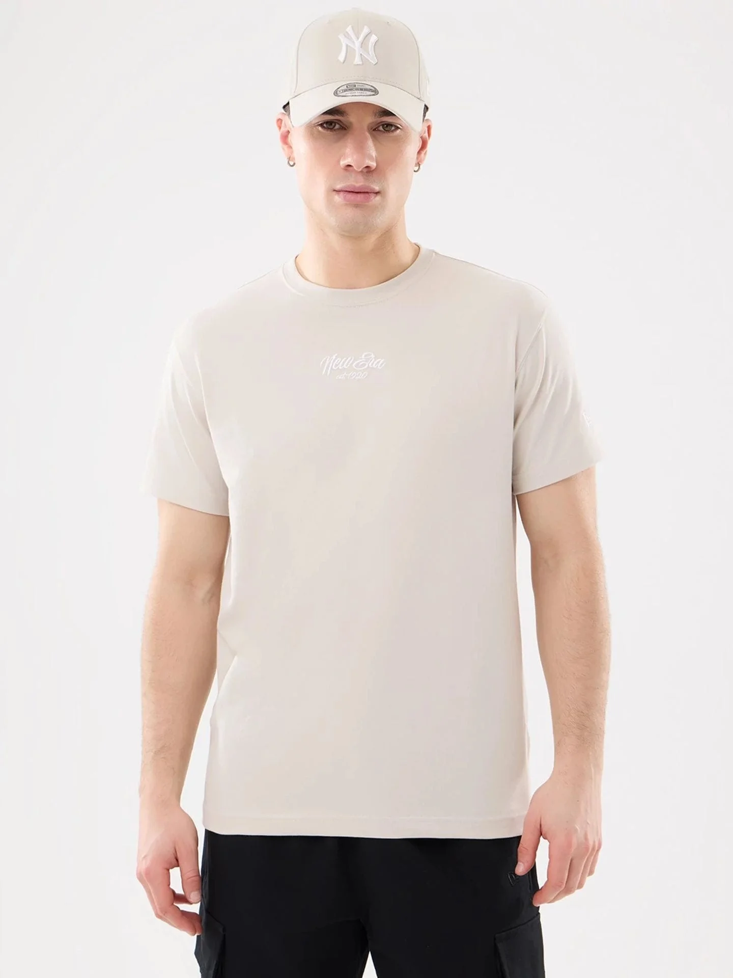 NEW ERA Áo Thun Ngắn Tay Nam New Era