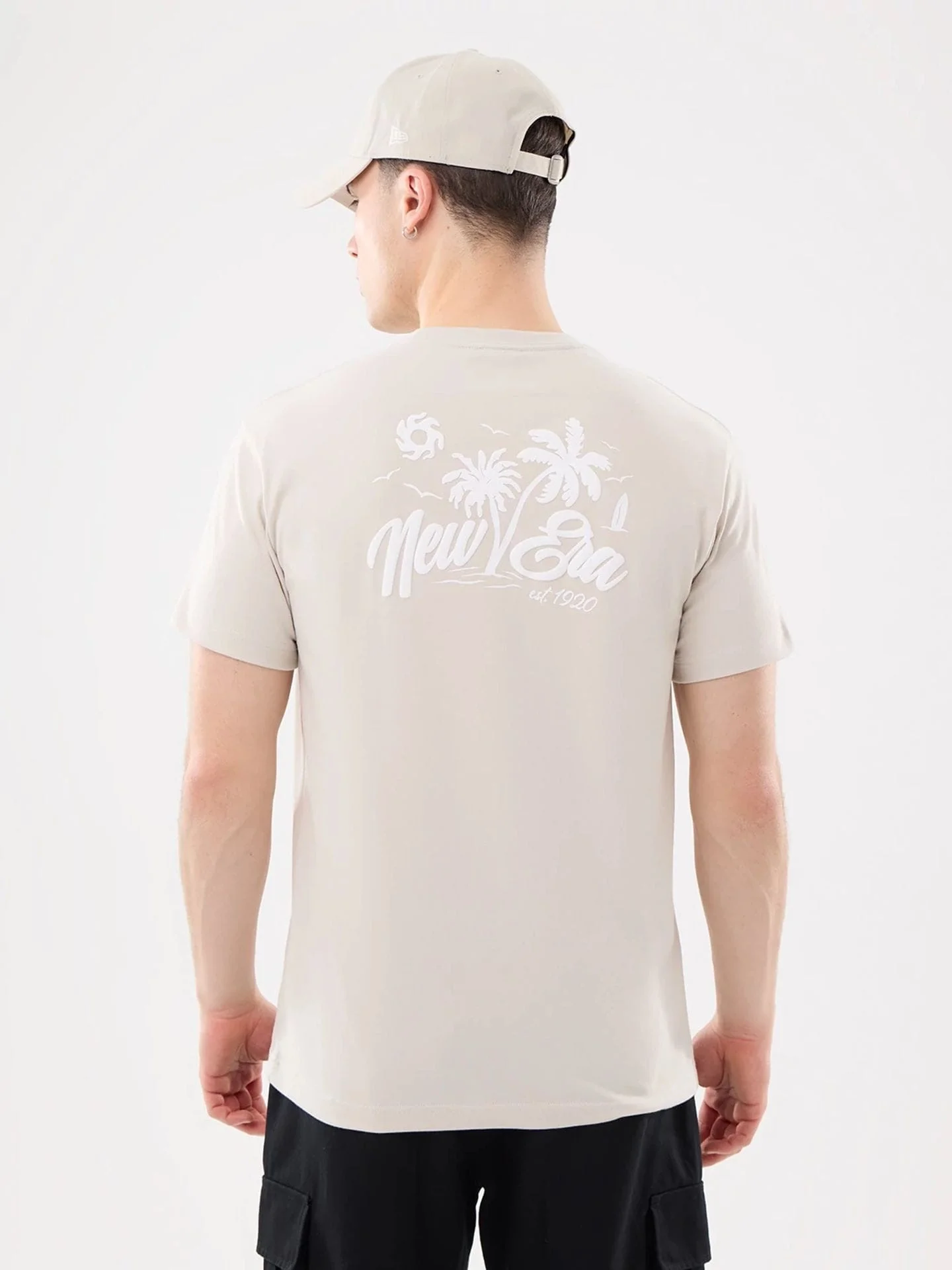 NEW ERA Áo Thun Ngắn Tay Nam New Era