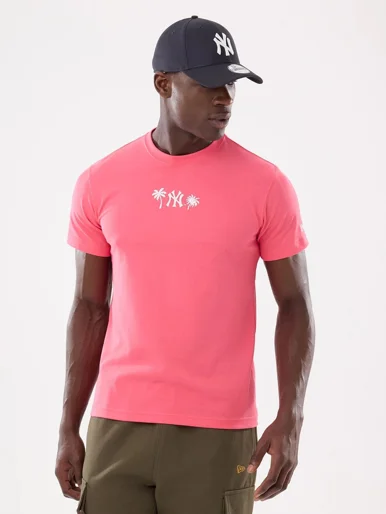NEW ERA Áo Thun Ngắn Tay Nam New York Yankees