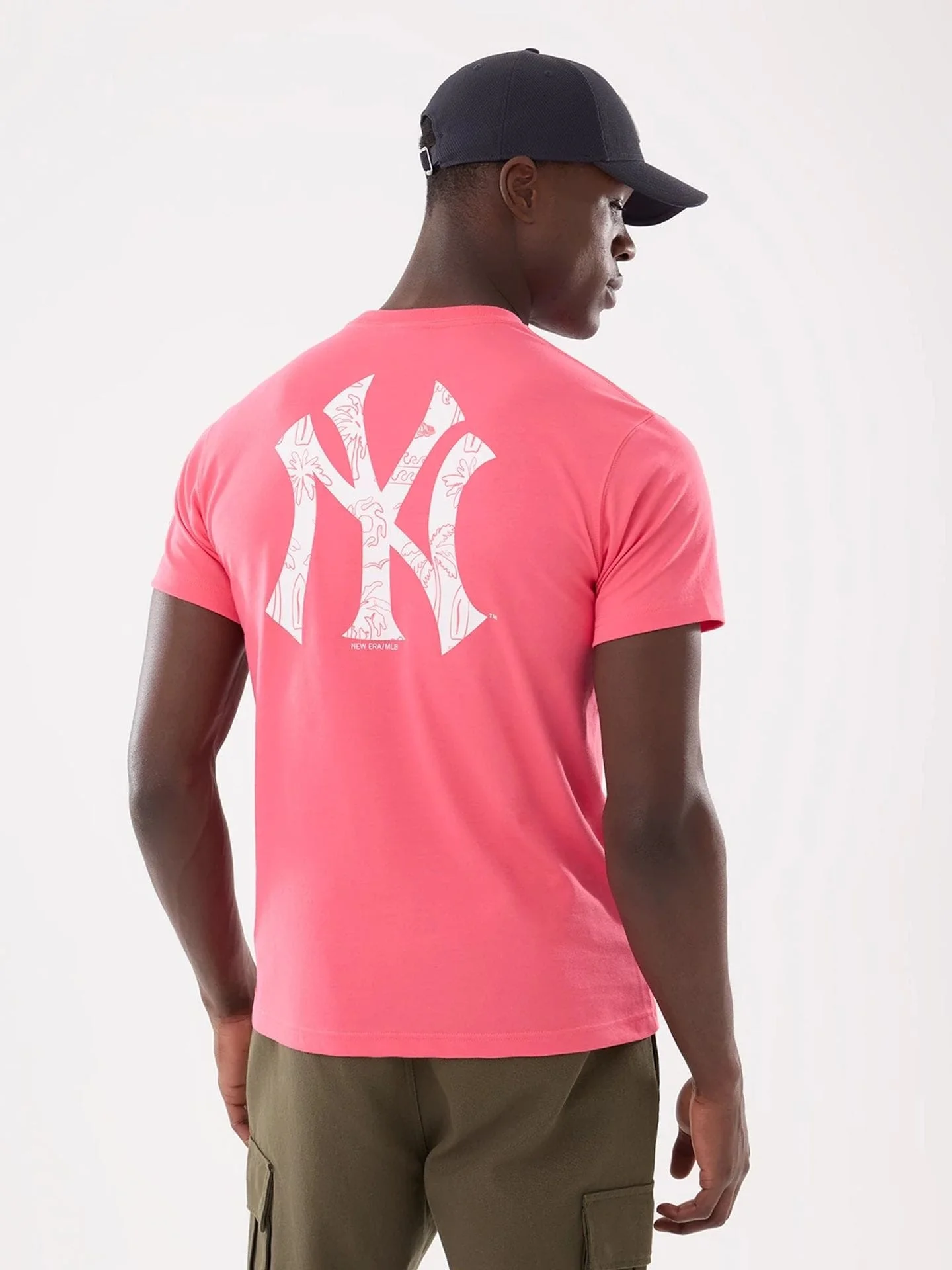 NEW ERA Áo Thun Ngắn Tay Nam New York Yankees
