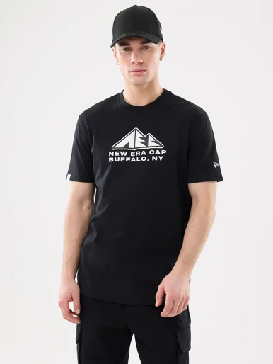 NEW ERA Áo Thun Ngắn Tay Nam New Era