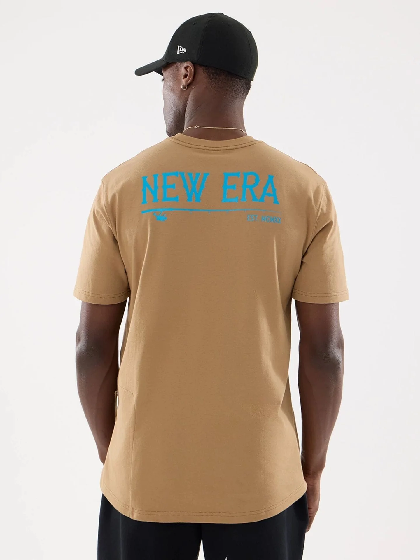 NEW ERA Áo Thun Ngắn Tay Nam New Era Branded